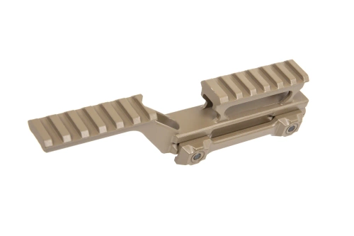 Střední držák RIS Wosport pro kolimátory a zařízení PEQ/NGAL Tan