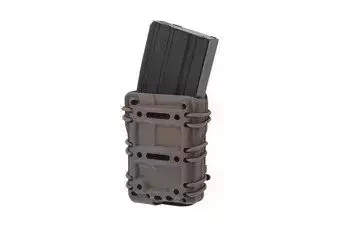Pochette SMC pour chargeur 5.56 (version avec remplissage supplémentaire)(MOLLE) - terre foncée