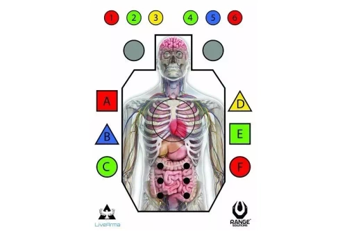 Tarcze strzeleckie Live Arma" - 50 szt."