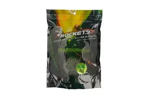 BBs Bio 0.23g Rockets Professional 4300 stuks - Green