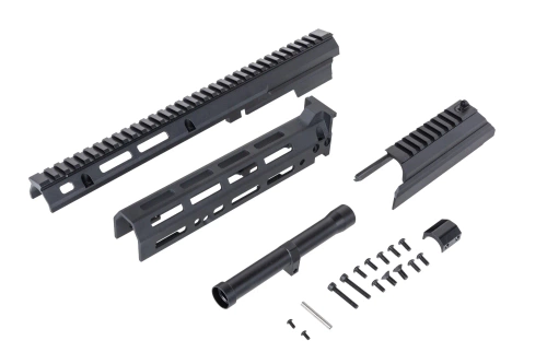 5KU handguard kit with lock chamber cover 5KU-368 Black