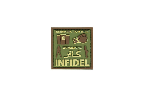 Infidel 3D Patch - Green