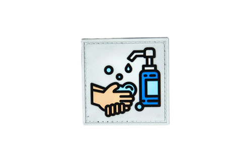 3D Patch - Wash Your Hands with Hand Sanitizer