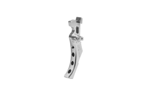 Languette de déclenchement avancée en aluminium CNC (Style D) - Argent