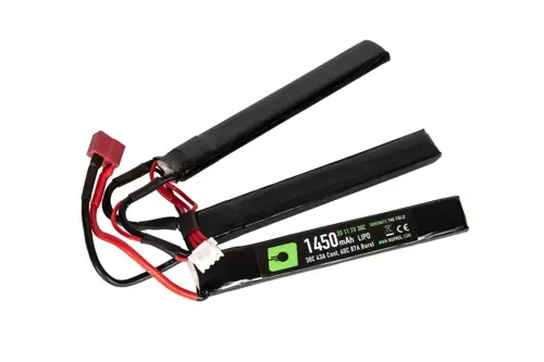 Akumulator LiPo 11.1V 1450mah 30C - Nunchuck Type - T-Connect (Deans)