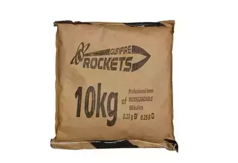 Bolas biodegradables 0.20g Rockets Professional 10 kg