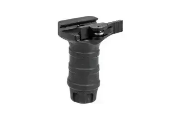 TD Short Forward Grip with QD Mount for RIS Rail - black