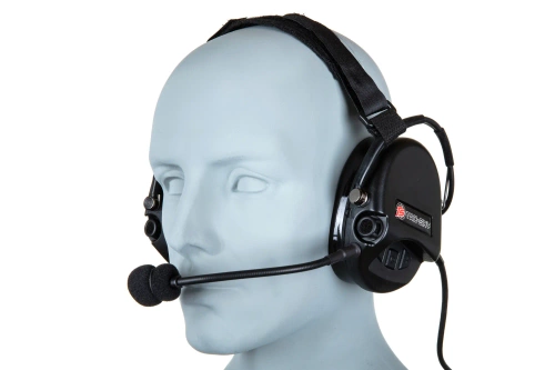 Zestaw słuchawkowy Tac-Sky WYS0149 PRO Back Headband Czarny