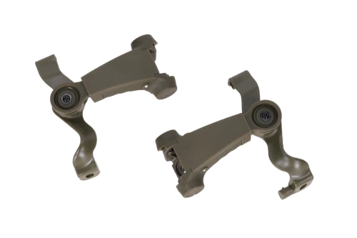 Adaptéry sluchátek Earmor M16A-TW M31/M32+ pro lišty EXFIL® - zelená barva