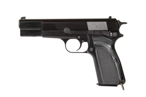 Replika pistoletu Browning Hi Power MK III - Czarna