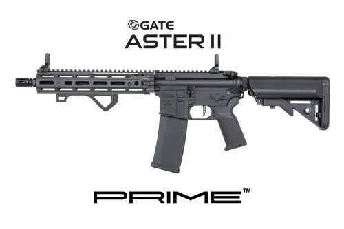 Karabinek ASG Specna Arms Daniel Defense® RIS III 10,5'' SA-P27 PRIME™ Aster II ETU z silnikiem bezszczotkowym Szary