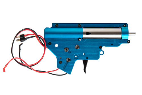 Kompletny Gearbox V2 Retro Arms z układem Leviathan V2 Optical Jefftron Blue Edition