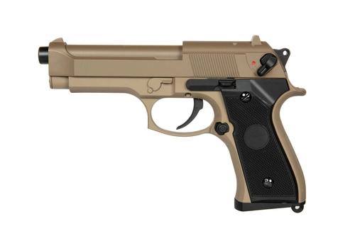 Replika pistoletu elektrycznego CM126 - Tan (z akumulatorem)