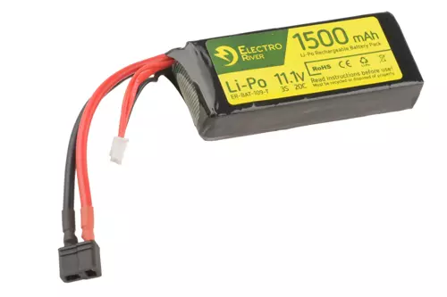 Batería LiPo 11.1V 1500mAh 20/40C T-connect (DEANS)