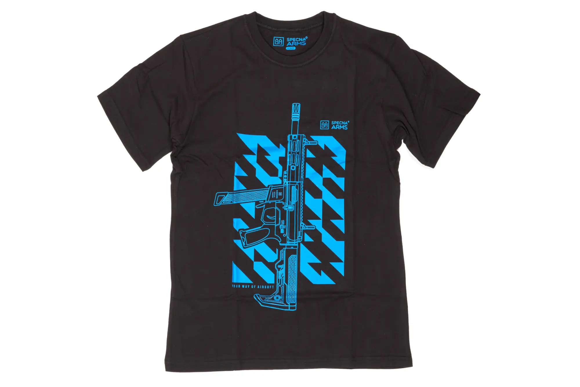 Camiseta Specna Arms Flex X-Series Your Way Of Airsoft 05 Negra