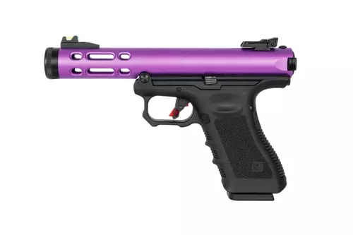 Pistola de airsoft WE Galaxy - Púrpura